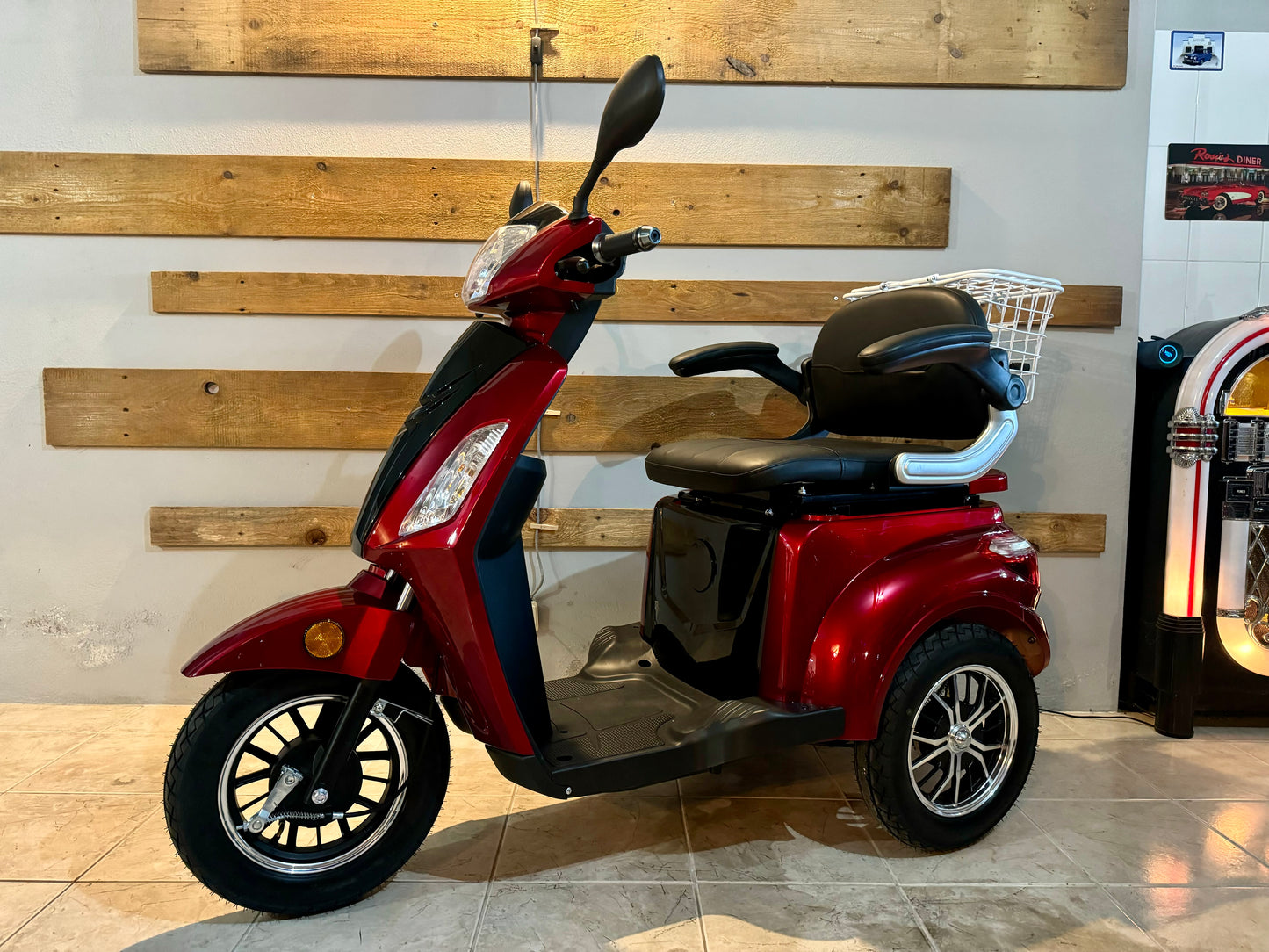 Scooter de Mobilidade Seventeen Red