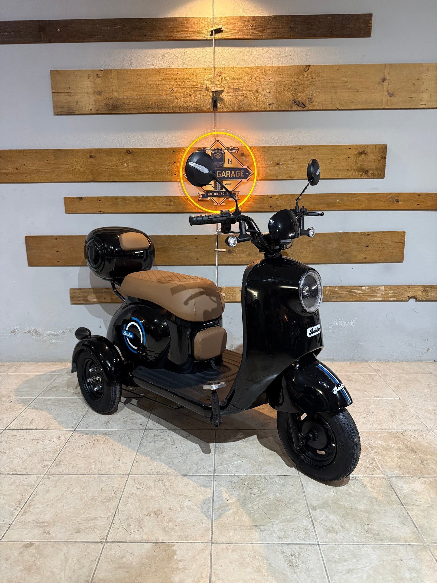 Triciclo Raider Mini 3 Bateria Lítio