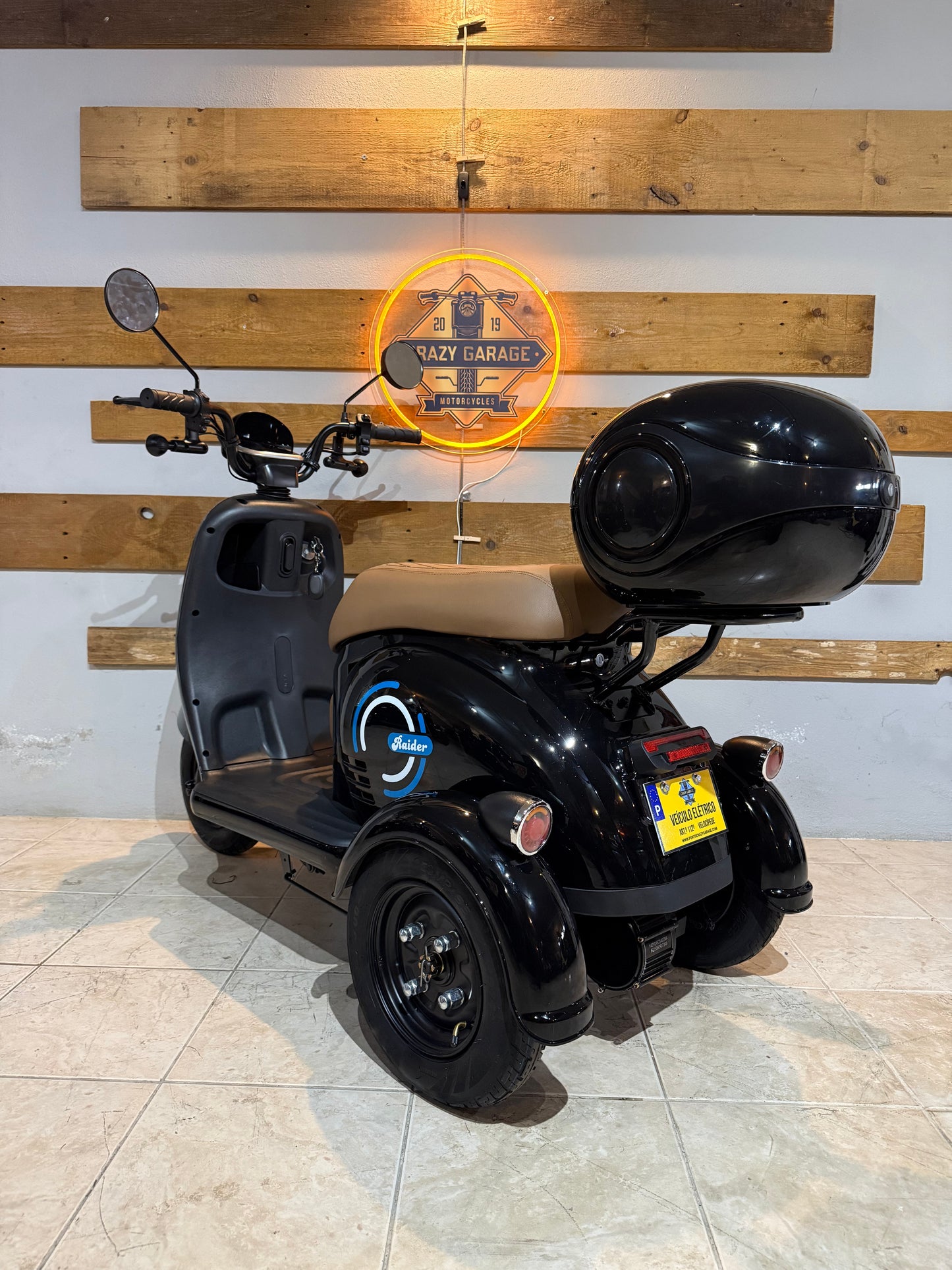 Triciclo Raider Mini 3 Bateria Lítio