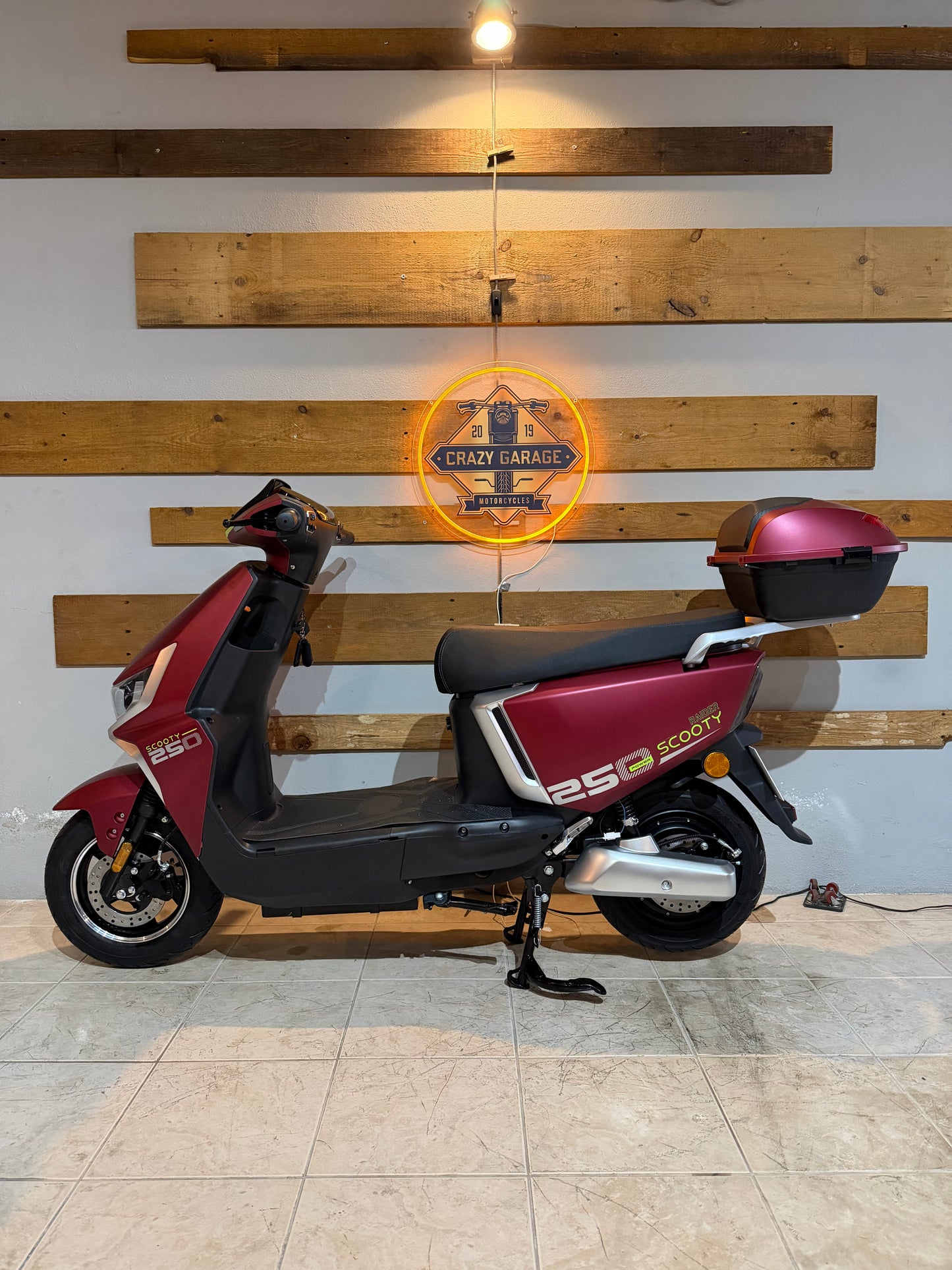 Scooter Elétrica sem carta Raider Scooty 72V
