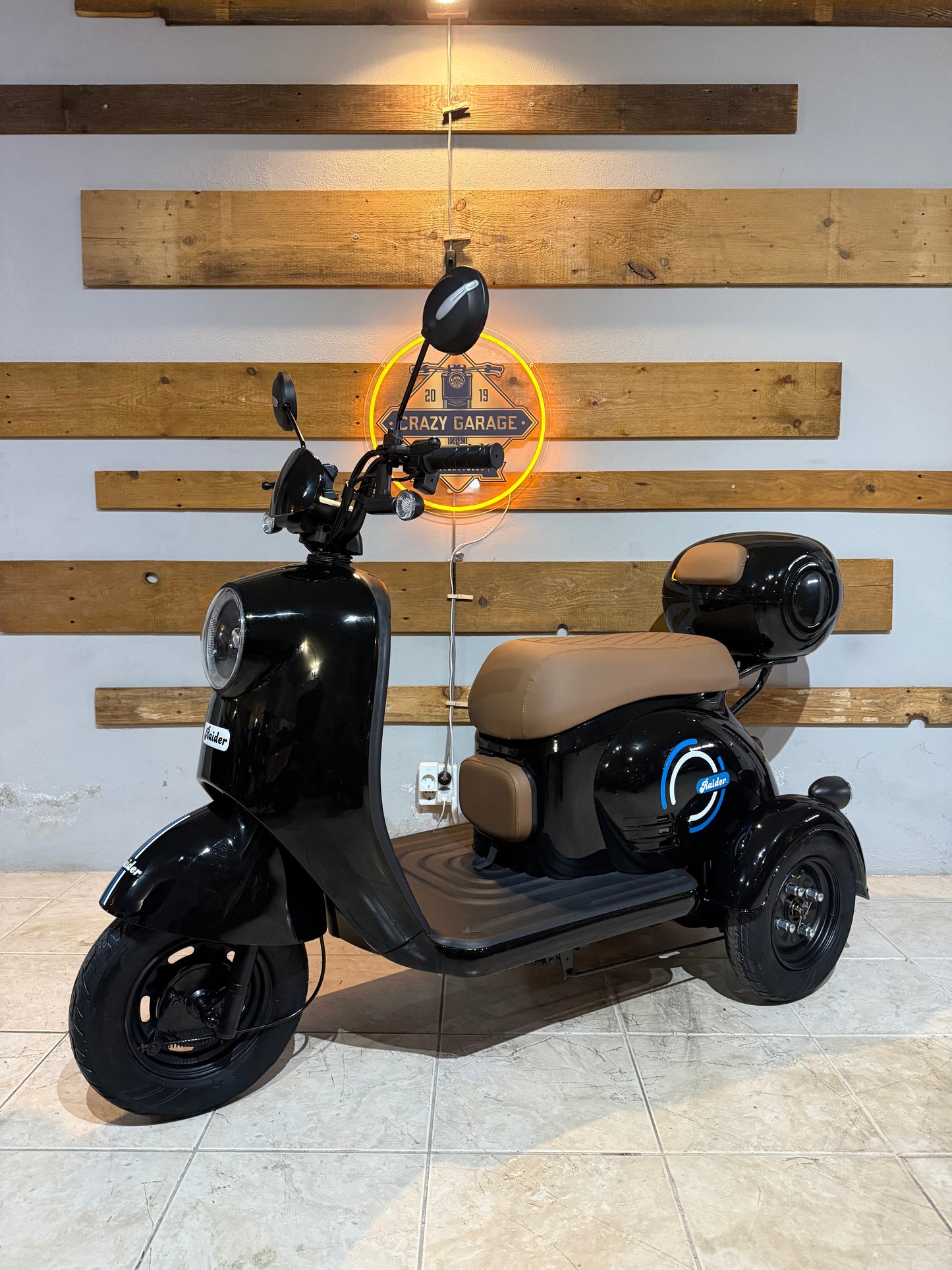 Triciclo Raider Mini 3 Bateria Lítio