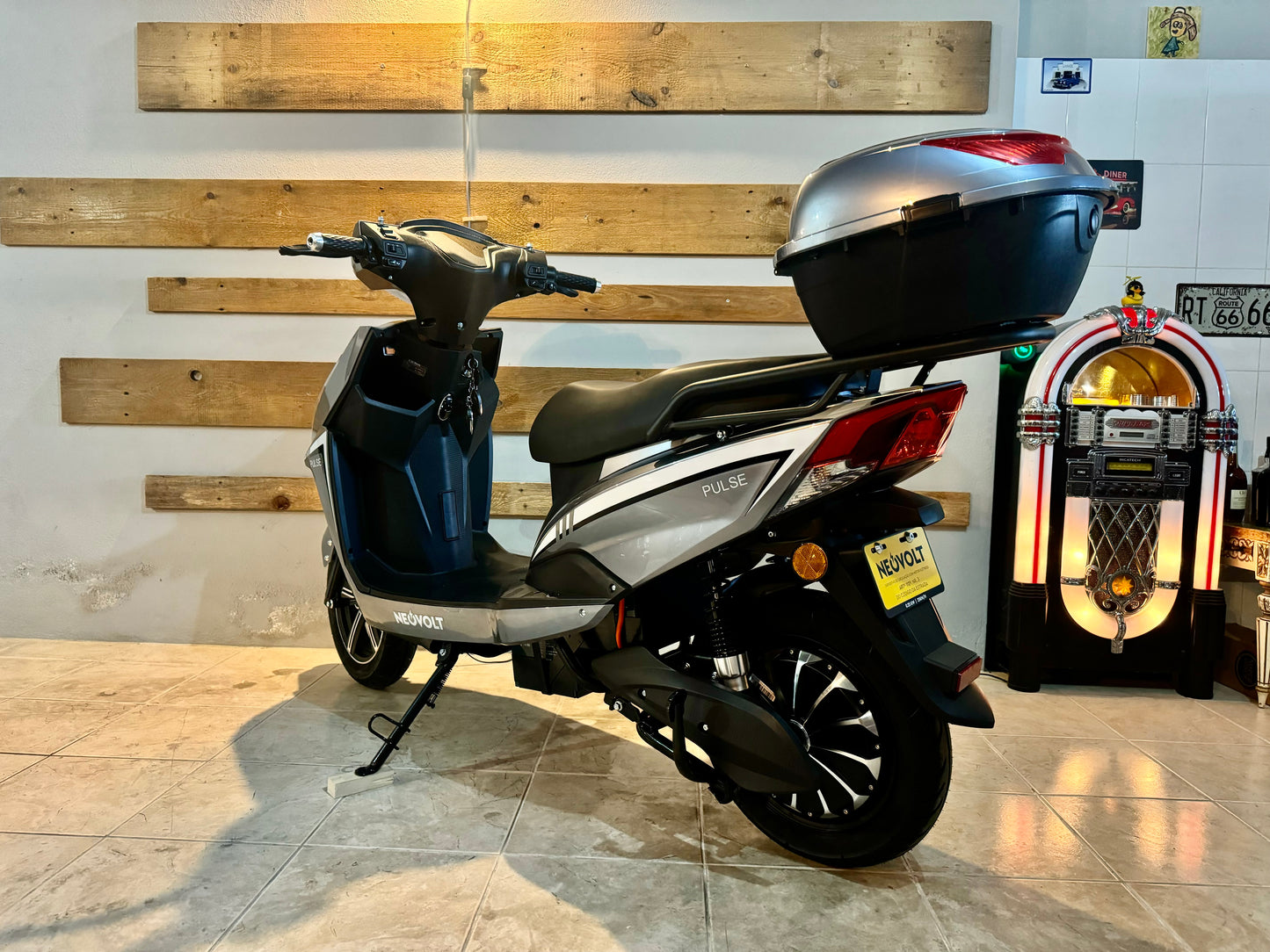 Scooter Elétrica NeoVolt Pulse Grey