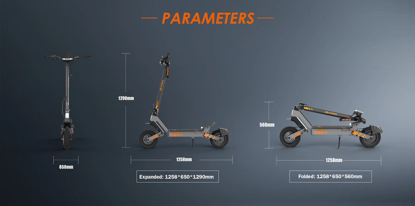 Trotinete Elétrica Kukirin G2-2026
