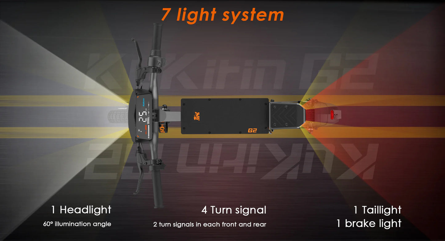 Trotinete Elétrica Kukirin G2-2026