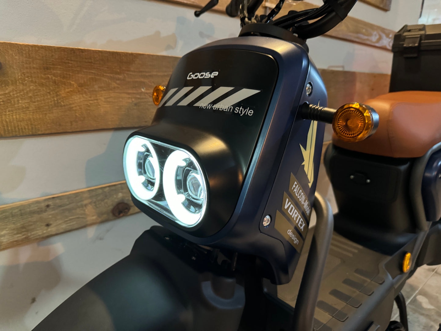 Scooter Elétrica Vortex 72V Falcon Azul