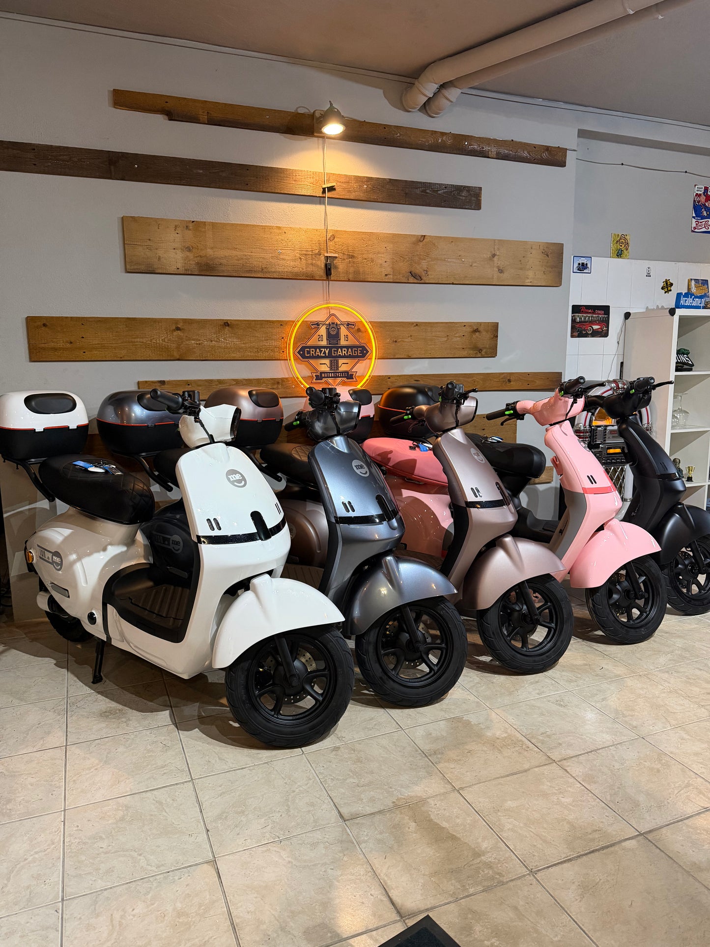 Scooter Elétrica Sem Carta M.E.  Ion Lítio