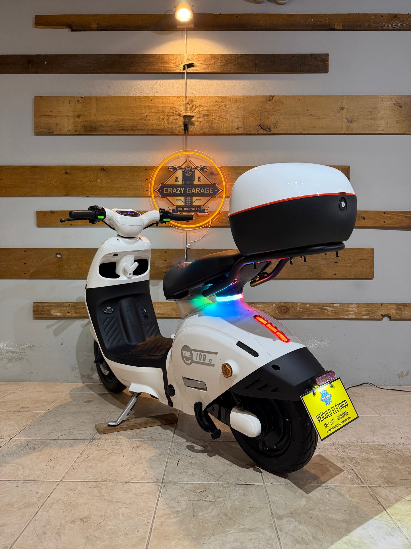 Scooter Elétrica Sem Carta M.E.  Ion Lítio