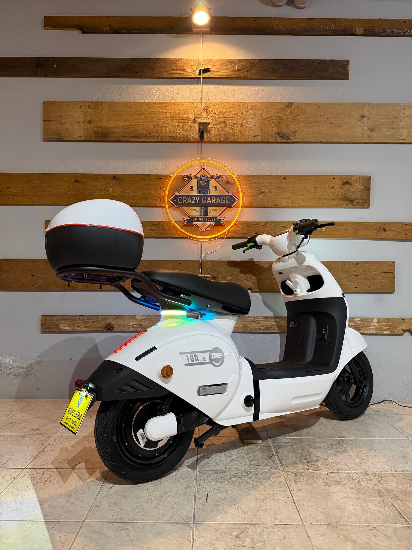 Scooter Elétrica Sem Carta M.E.  Ion Lítio