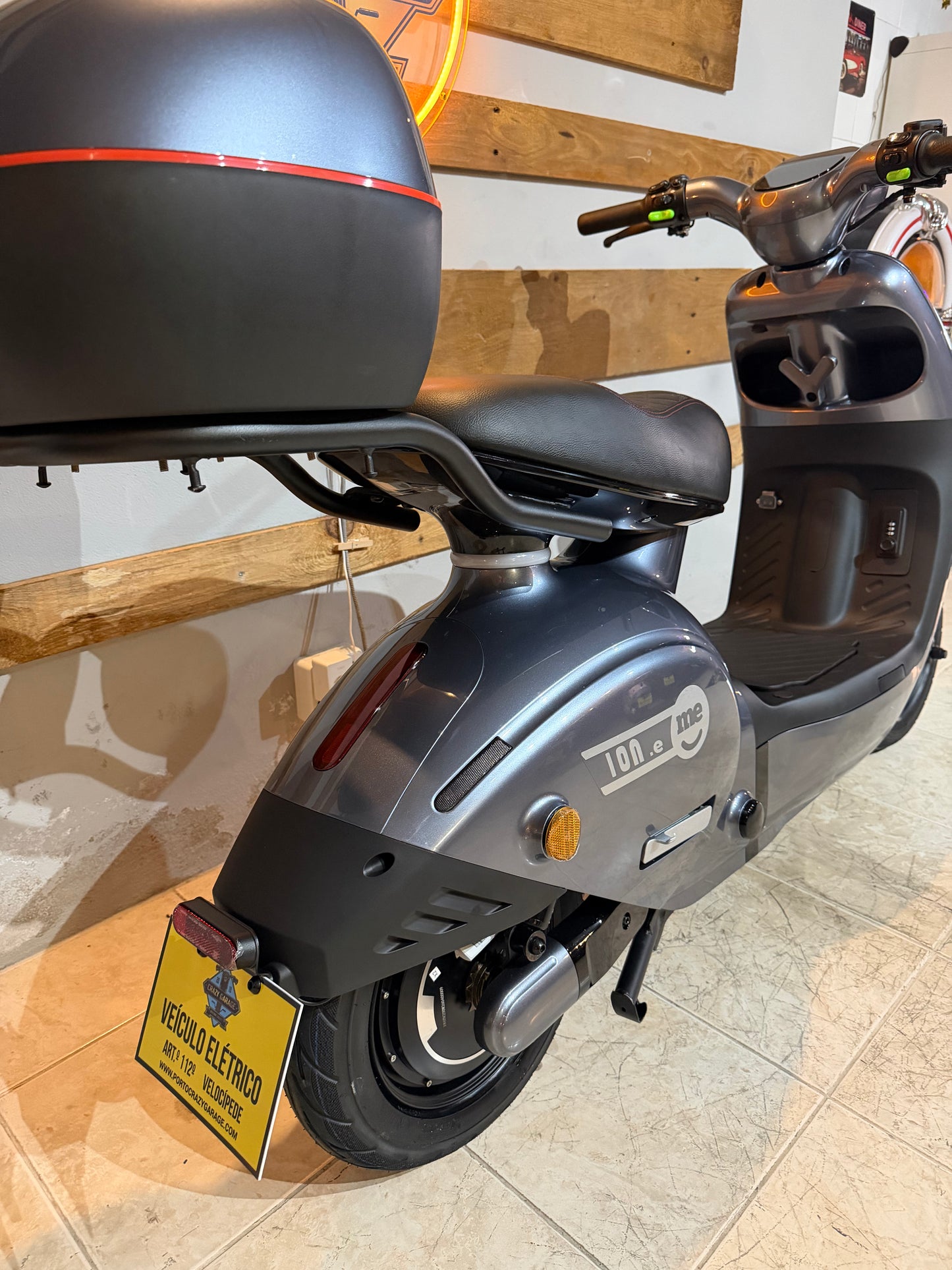 Scooter Elétrica Sem Carta M.E.  Ion Lítio