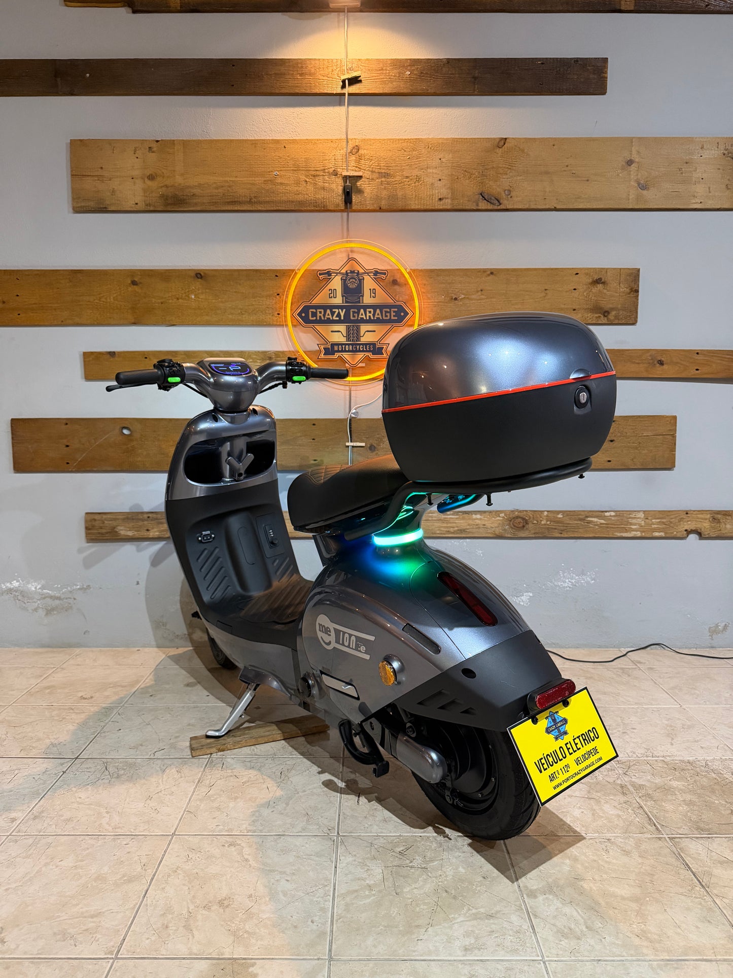 Scooter Elétrica Sem Carta M.E.  Ion Lítio