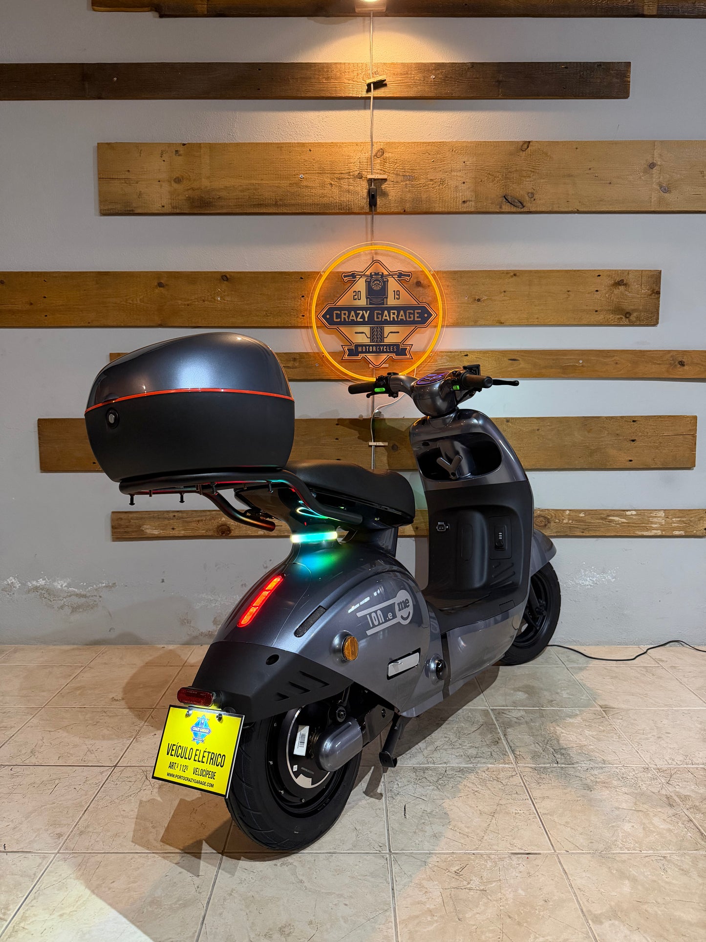 Scooter Elétrica Sem Carta M.E.  Ion Lítio