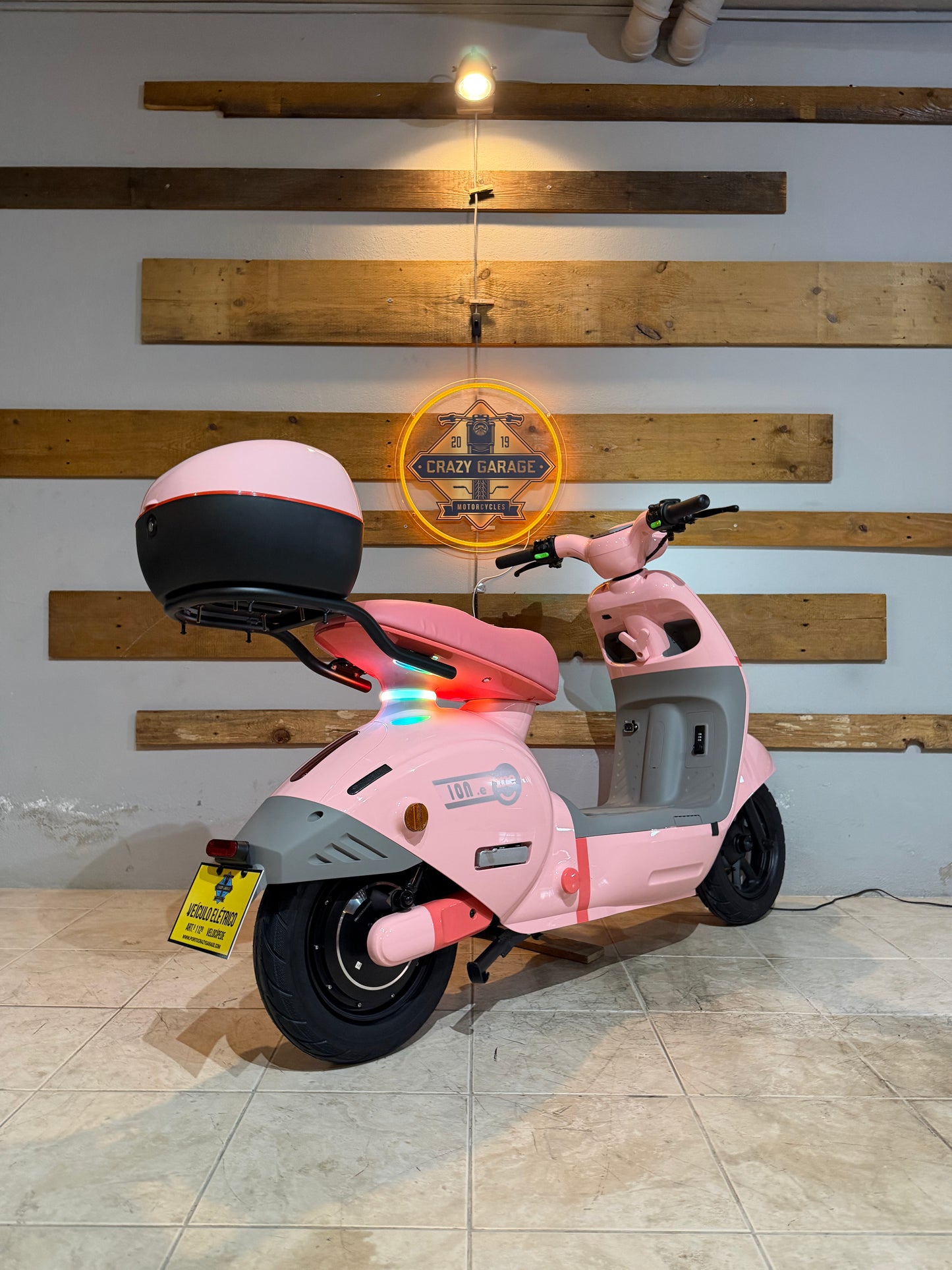 Scooter Elétrica Sem Carta M.E.  Ion Lítio