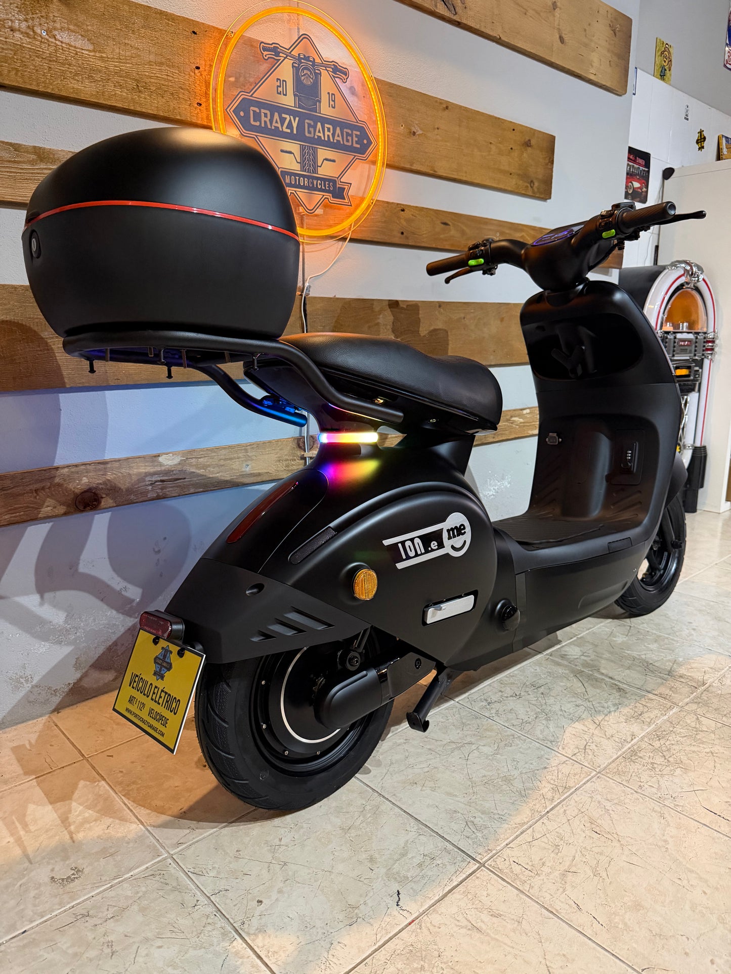 Scooter Elétrica Sem Carta M.E.  Ion Lítio