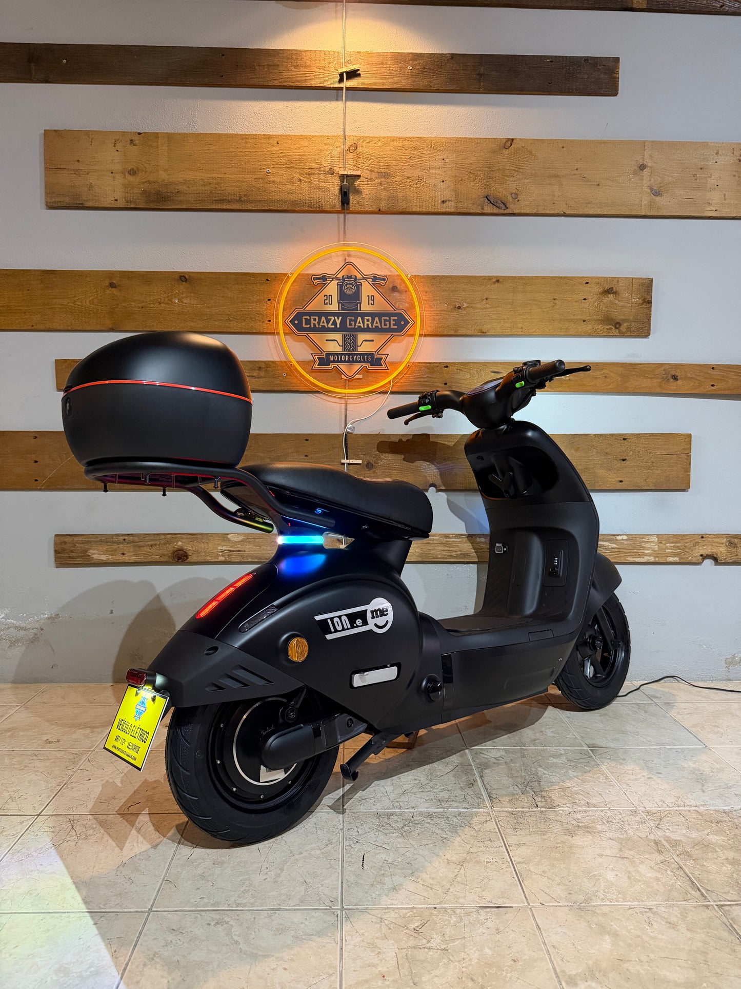Scooter Elétrica Sem Carta M.E.  Ion Lítio