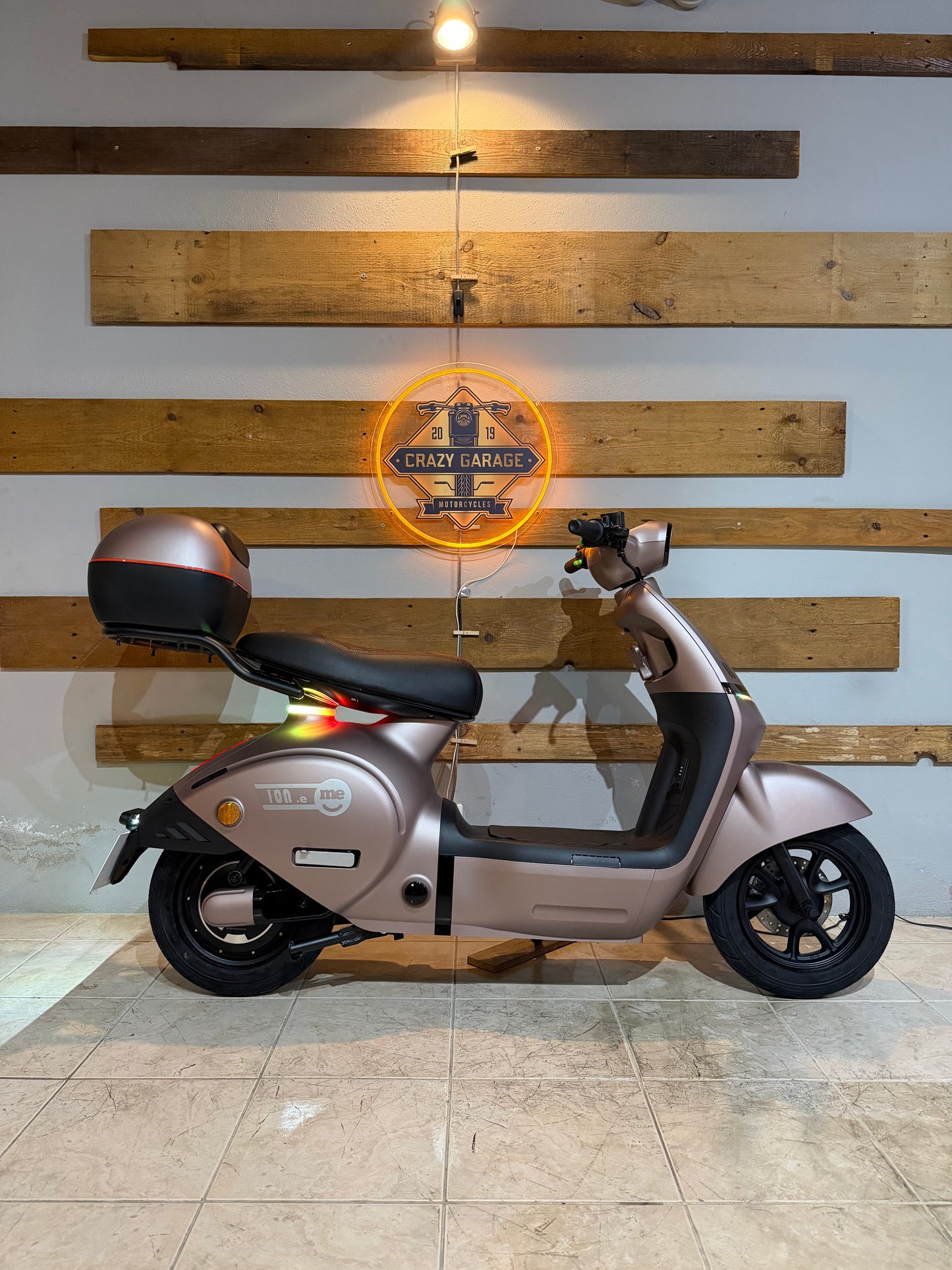 Scooter Elétrica Sem Carta M.E.  Ion Lítio