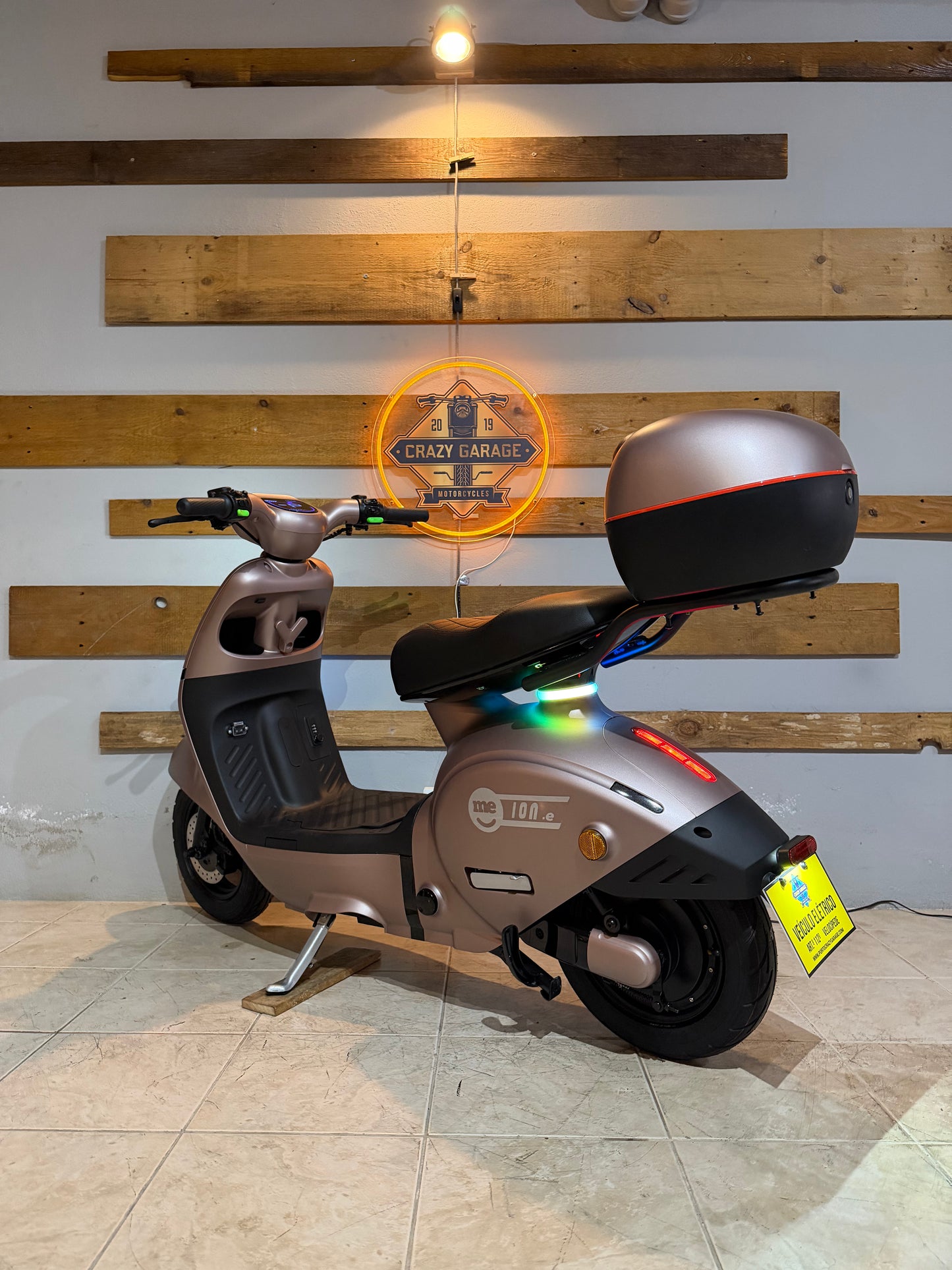 Scooter Elétrica Sem Carta M.E.  Ion Lítio