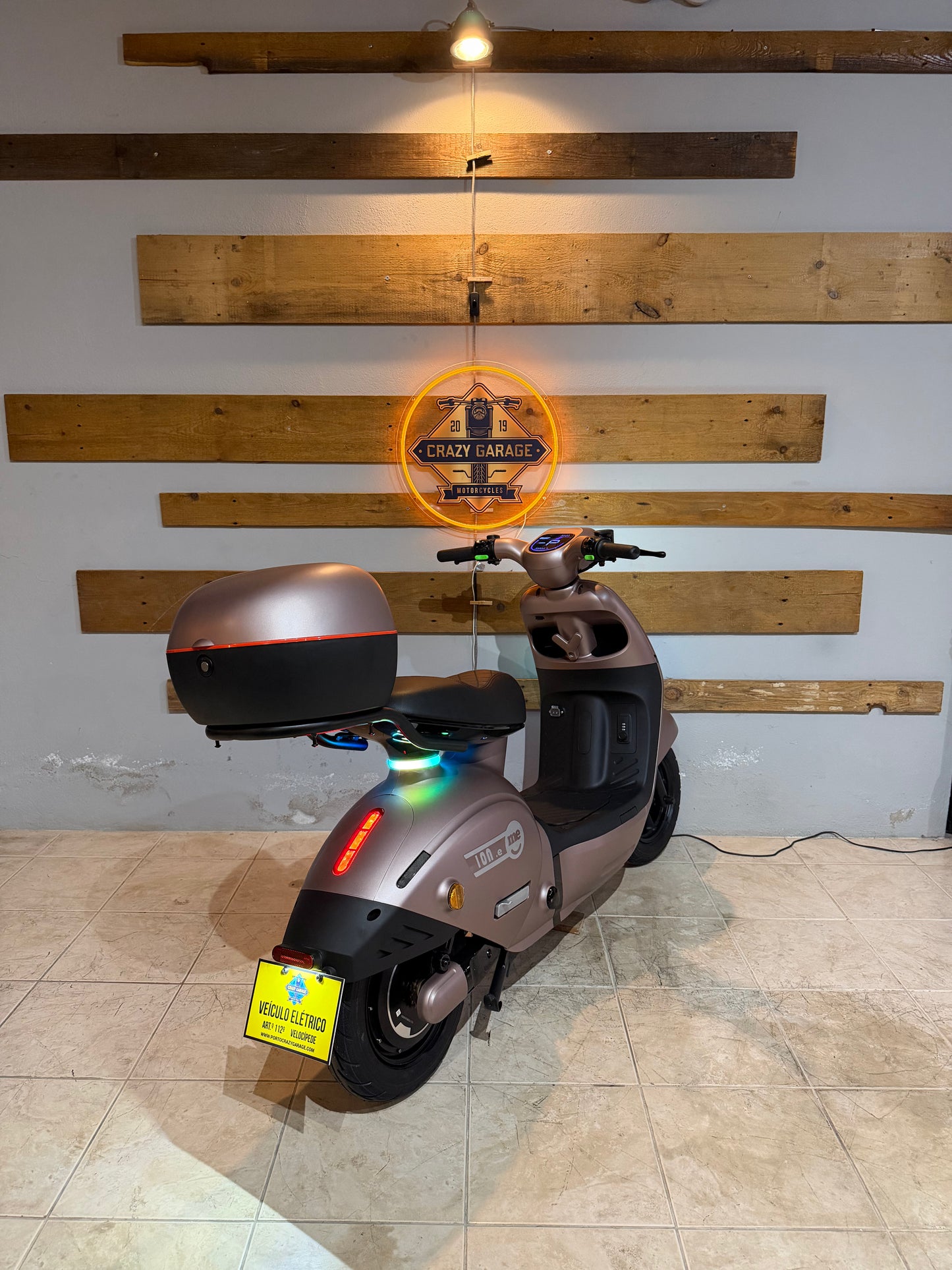 Scooter Elétrica Sem Carta M.E.  Ion Lítio