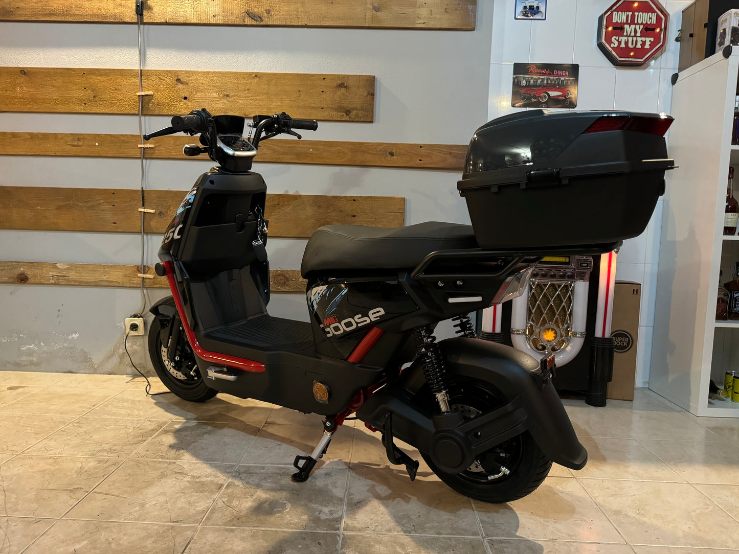 Scooter Elétrica Vortex 72V Mig Preto