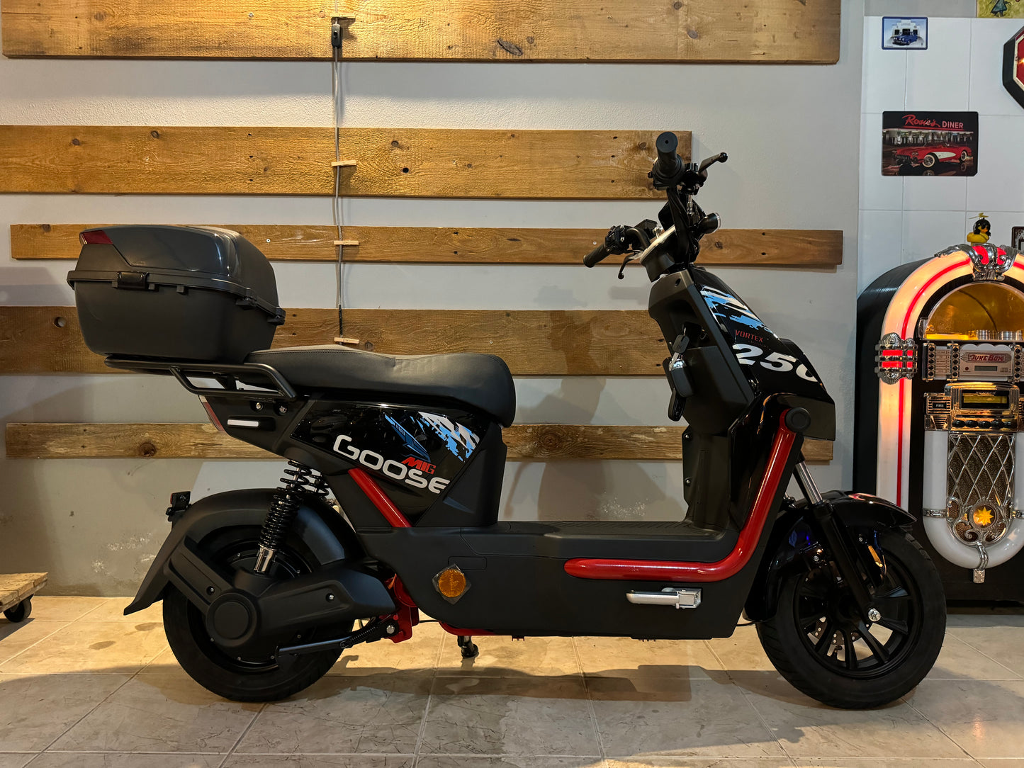Scooter Elétrica Vortex 72V Mig Preto