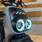 Scooter Elétrica Vortex 72V Falcon Cinzento