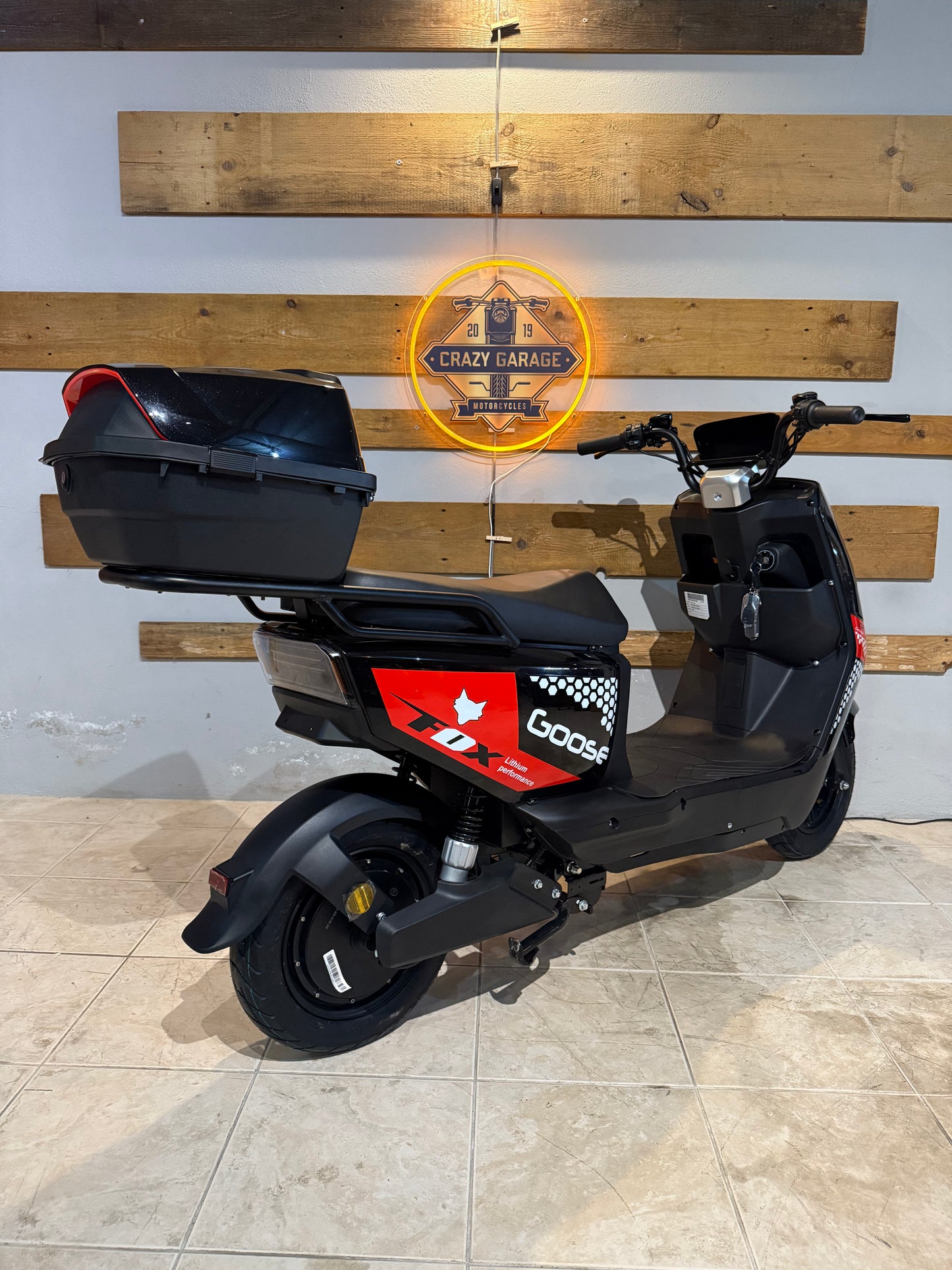 Scooter Elétrica Vortex Goose FOX Litio