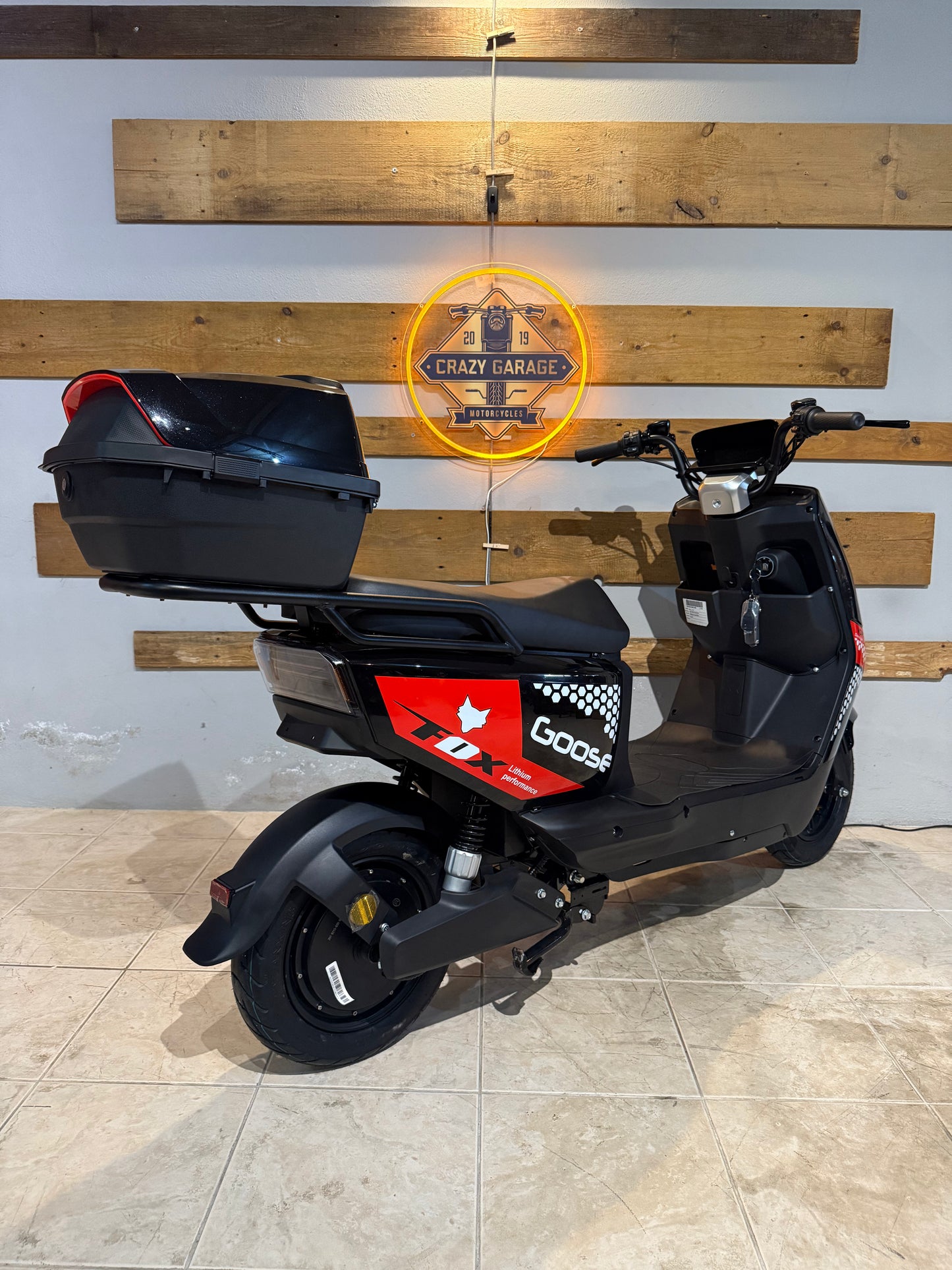 Scooter Elétrica Vortex Goose FOX Litio