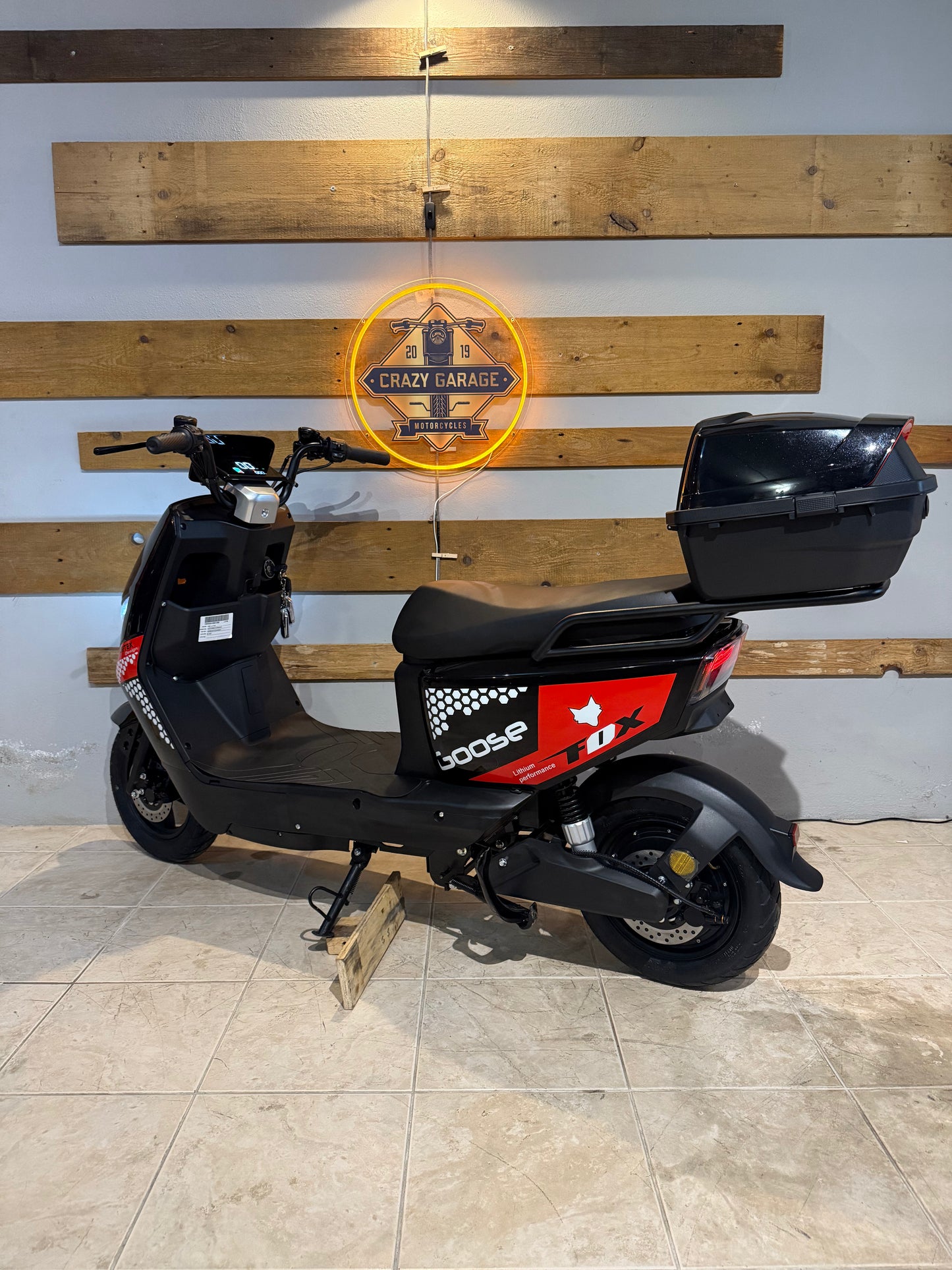 Scooter Elétrica Vortex Goose FOX Litio
