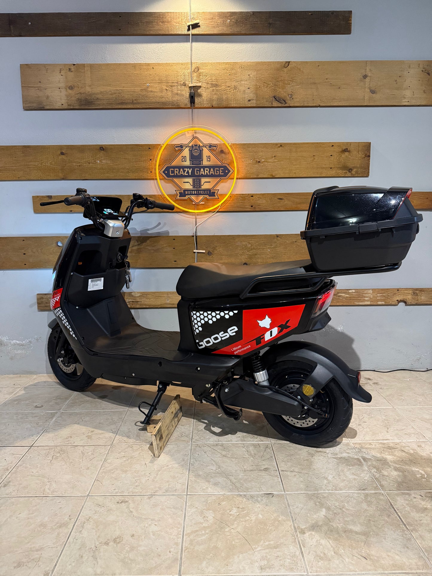 Scooter Elétrica Vortex Goose FOX Litio