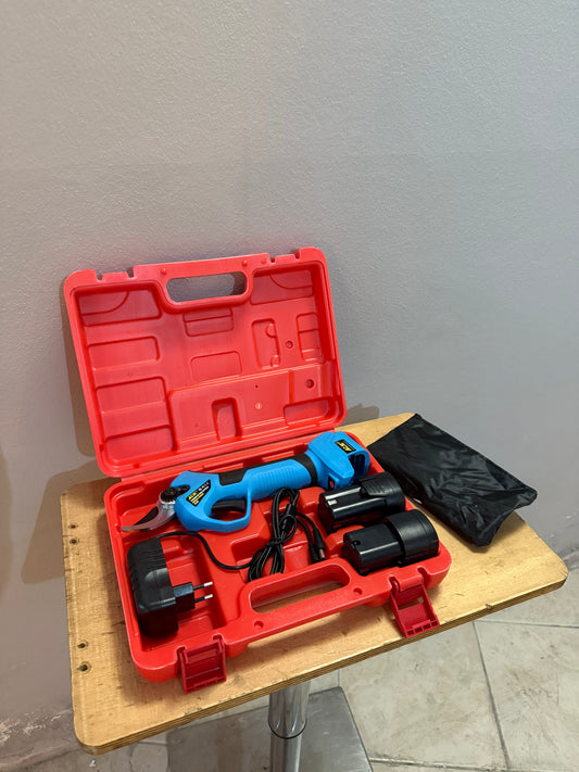 Tesoura de Poda Elétrica 16,8V c/2 baterias