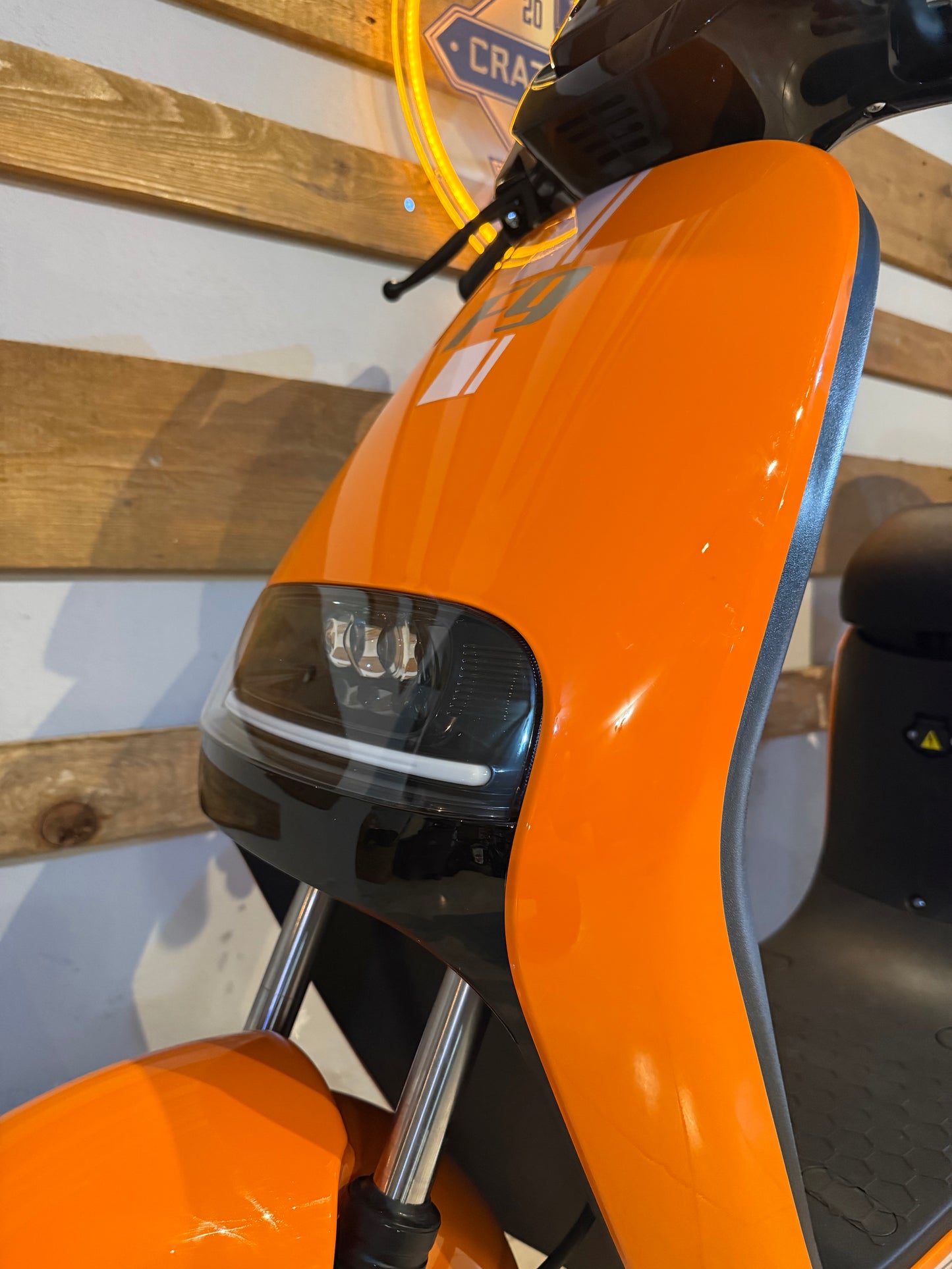 Scooter Elétrica Voltrish F9 Laranja