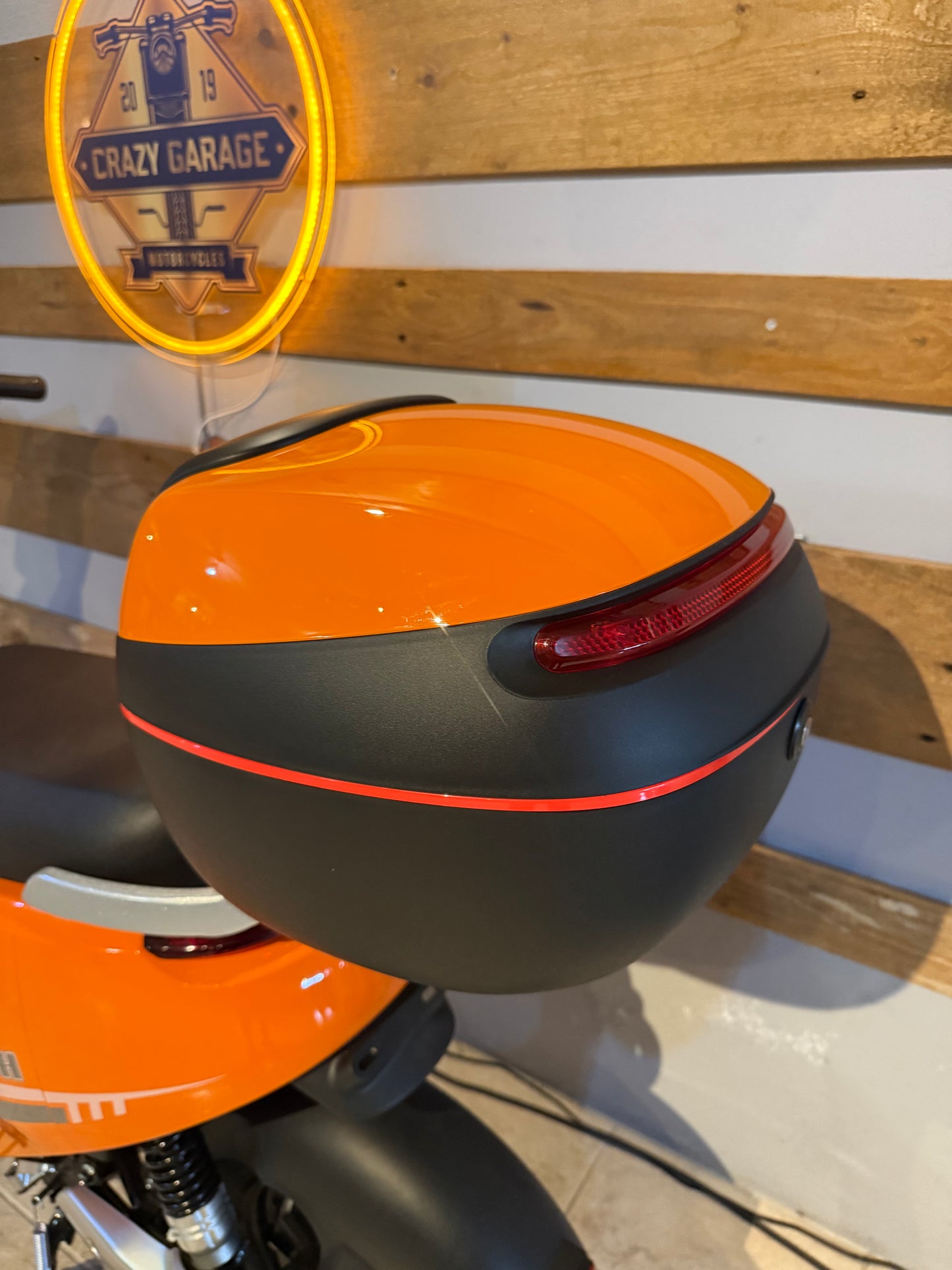 Scooter Elétrica Voltrish F9 Laranja