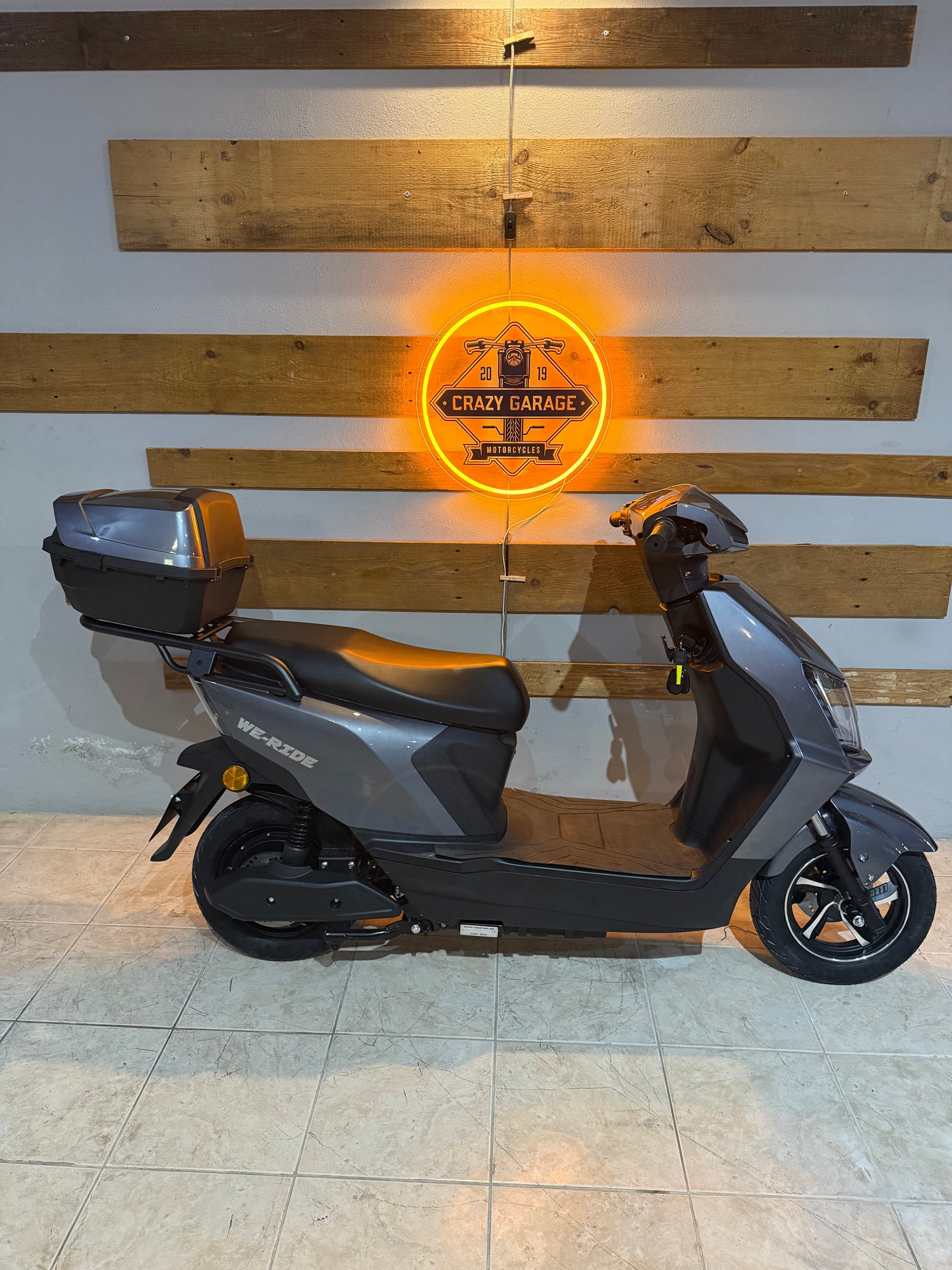 Scooter Elétrica NeoVolt We-Ride Cinzento 72V
