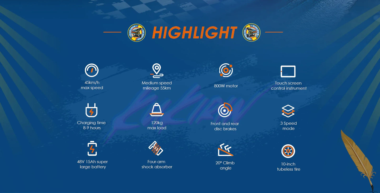 Trotinete Elétrica Kukirin G2