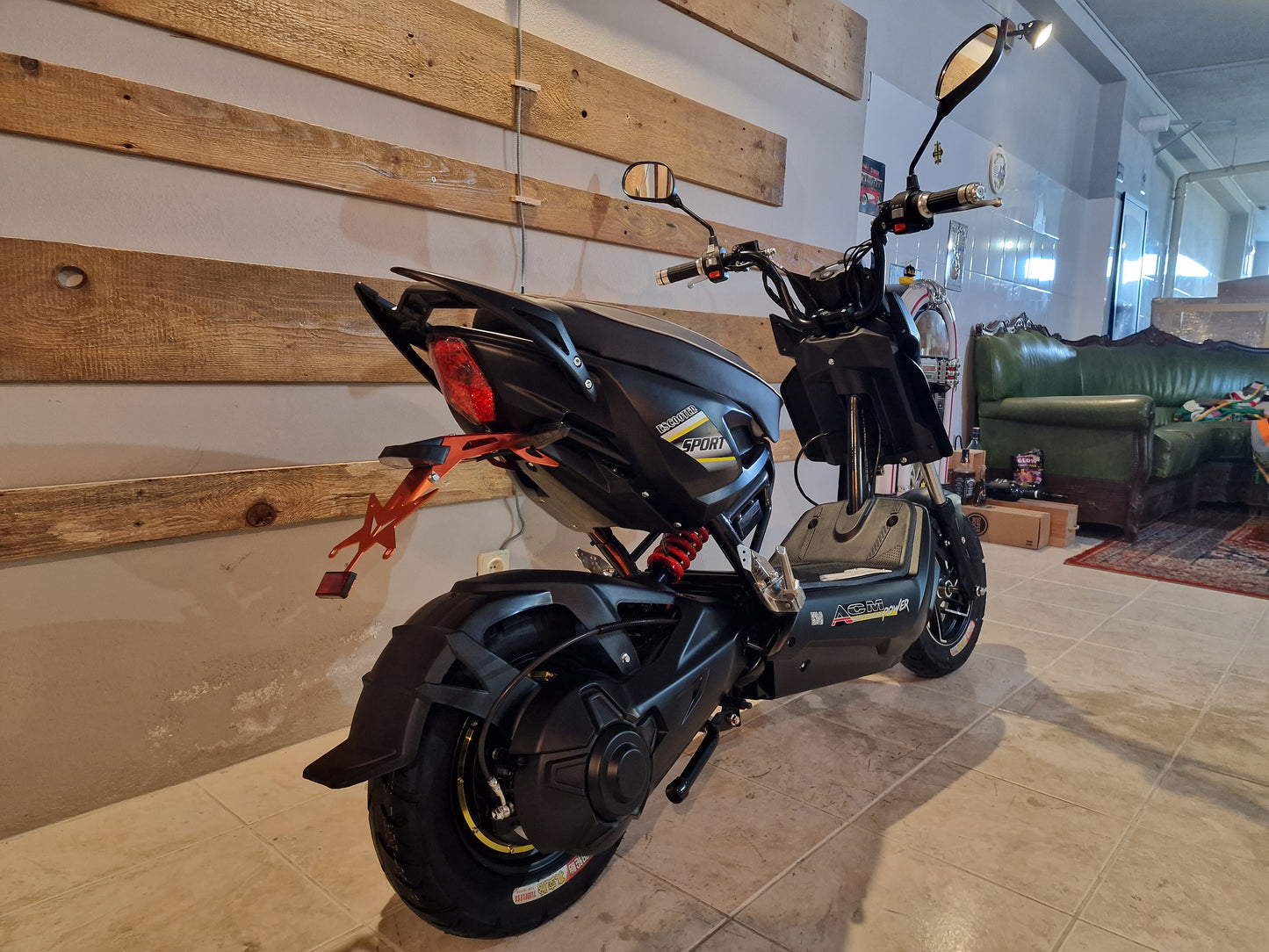 ACM Power ES049 Black Scooter Elétrica