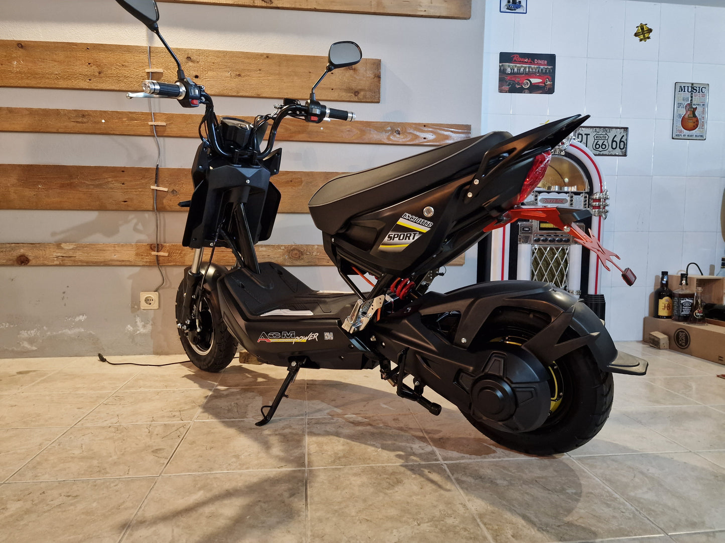 ACM Power ES049 Black Scooter Elétrica